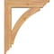 Ekena Millwork Thorton Traditional Smooth Bracket w/ Offset Brace, Western Red Cedar, 5 1/2"W x 22"D x 26"H BKT0604X22X26THR01SWR - alternate 4